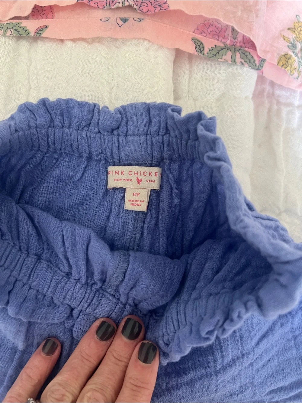 Pink Chicken top and short, 6